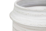 MACETERO CERAMICA BLANCO 31x31x28 CM