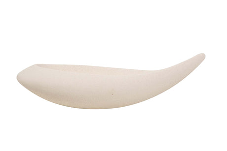 CENTRO DE MESA CERAMICA BEIGE 48x23x40 CM