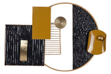 Wandmetall Schwarze Wand 88x5x60 cm