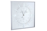 RELOJ PARED CRISTAL / MDEF / METAL 60x5x60 CM