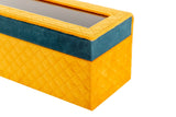 Box 6 Velvet Uhren / PU 32x10x10 cm