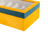 Box 10 Velvet Uhren / PU 28x18x10 cm