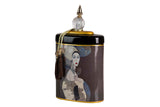 Céramique Tibor femme 21x11x38 cm