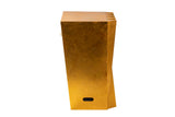 Console de metal dourado 92x46x76 cm