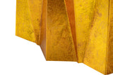 MESA AUXILIAR METAL DORADO MANIT 74x74x38 CM