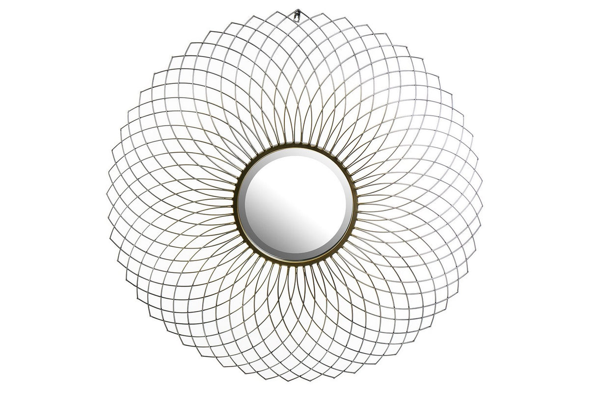 Miroir métallique 85x7x85 cm