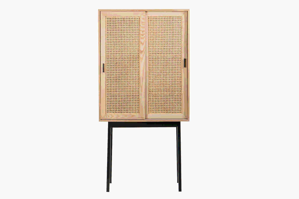 CABINET REJILLA C/ PUERTAS DESLIZANTE 76x40x154 CM