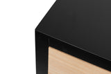 Taille de confort de bois 3 tiroirs 80x34x76 cm