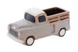 Camion in ceramica con pentola da 25x11x12 cm