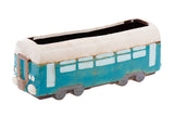 Treno in ceramica con macetero 32x11x12 cm