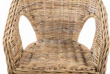 Wicker Ratan Butaca 63x58x75 cm