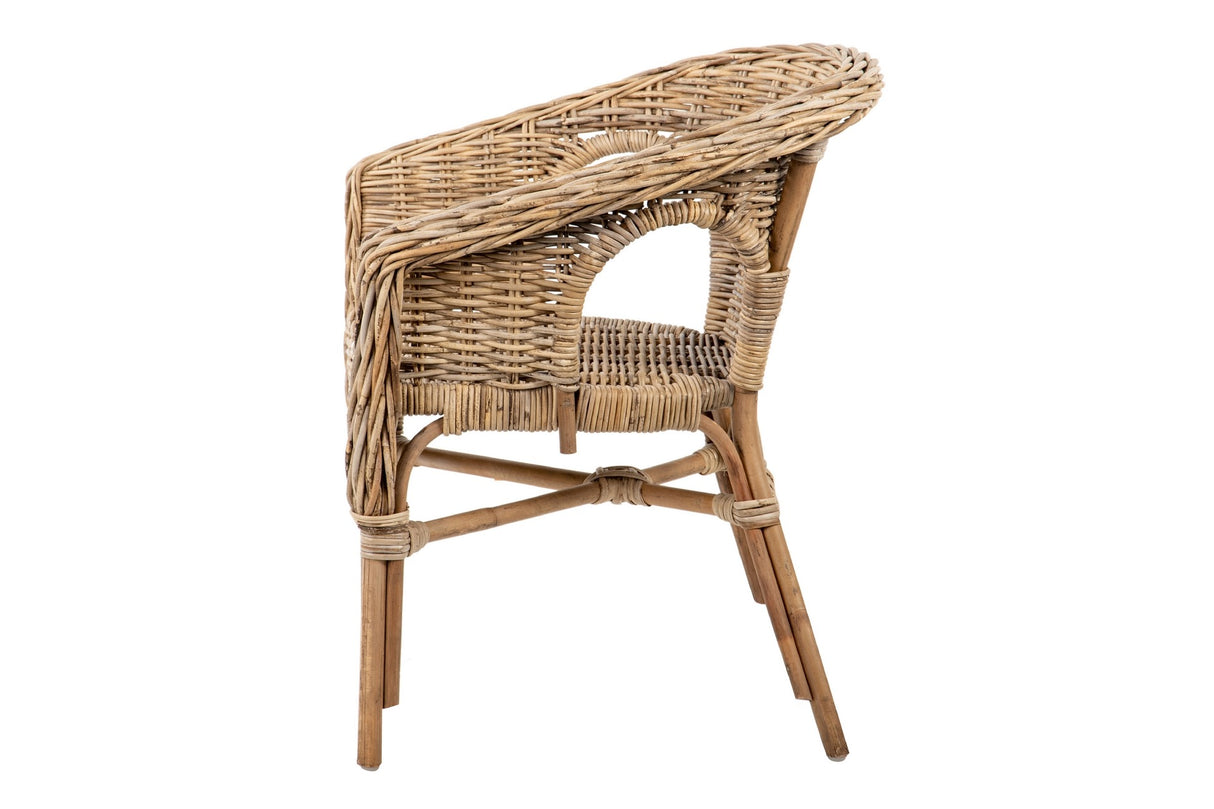 Wicker Ratan Butaca 63x58x75 cm