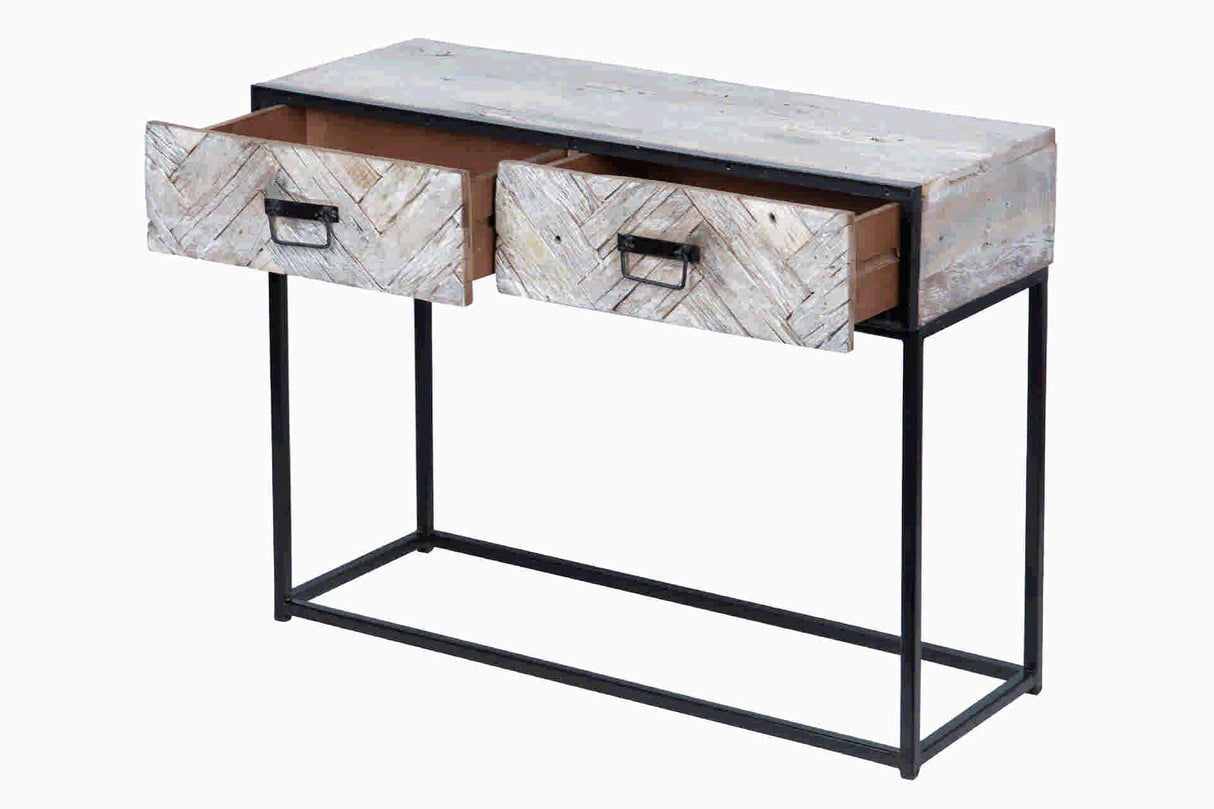 100x38x76 cm console de manga-metal