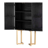 CABINET MADERA METAL HELSINKI 80x50x170 CM