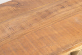 CONSOLA MADERA METAL MUMBAI 180x45x80 CM