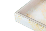 BANDEJA CRISTAL IMPRESION FOIL 26x18x3 CM