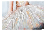 SET 2 LIENZOS BAILARINA 100% PINTADO A MANO 80x5x80 CM