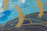 Set2 bird pictures 80% p. alumínio da mão 150x4x60 cm