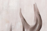 Veado de tabela com quadro 80x3,5x120 cm