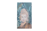 Setzen Sie 2 Budha -Leinwände 50x3x90 cm