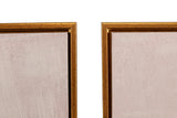 Imposta 2 immagini donne con cornice cresciuta 60x4x80 cm
