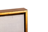 Box albero con cornice di champagne 120x4x80 cm