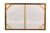 Box albero con cornice di champagne 120x4x80 cm