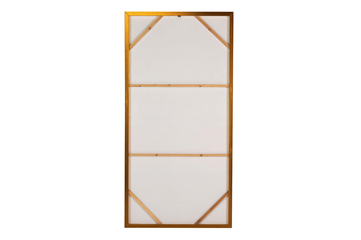 Folha de imagem abstrata com quadro 90x4x180 cm