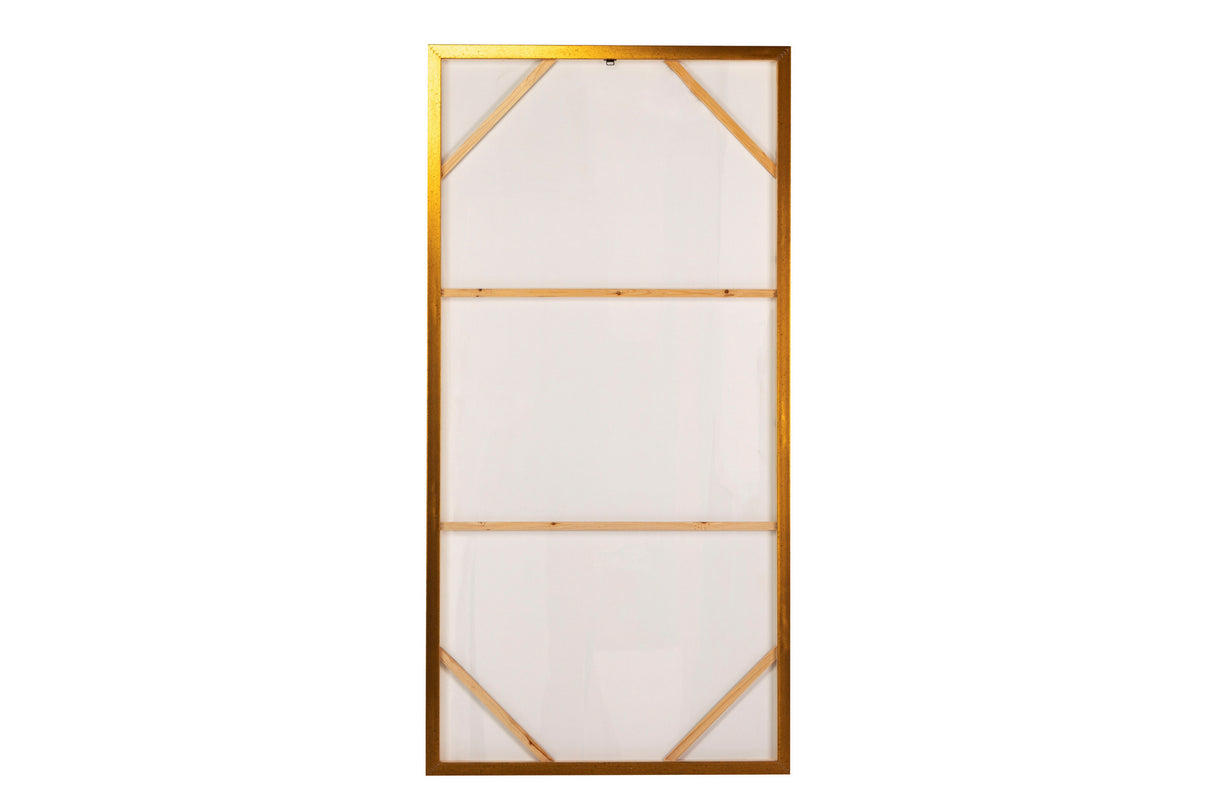 Immagine astratta in foglio con frame 90x4x180 cm