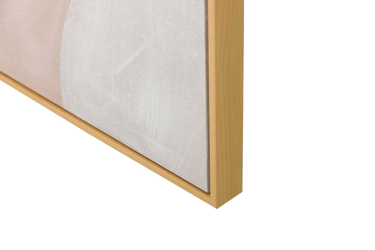 Box con telaio beige 80x4x120 cm