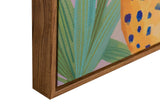 SET2 Picturi animali con cornice dorata 60x4x80 cm