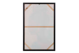 Immagine africana con cornice nera 80x4x120 cm