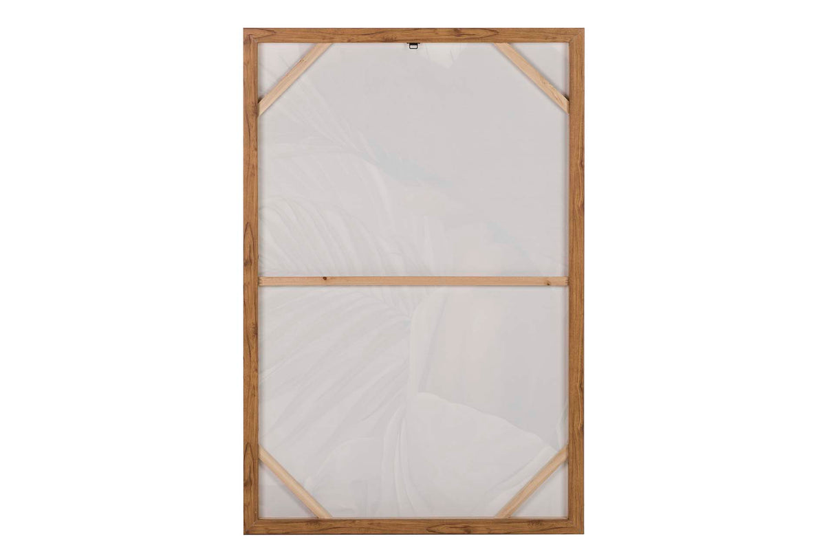 Caixa feminina com quadro natural 80x4x120cm