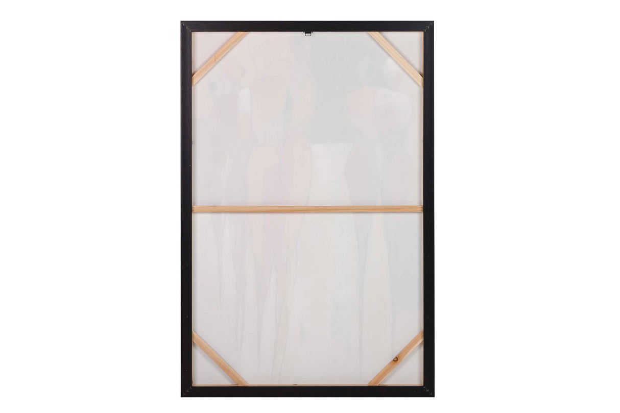 Schwarzer Rahmen Silhouette Tank 80x4x120 cm