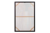 Schwarzer Rahmen Silhouette Tank 80x4x120 cm