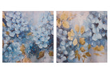 Set 2 Blume 40% Blütenblüte 60x3x60 cm