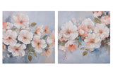 Set 2 Blume 40% Blütenblüte 60x3x60 cm