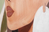 CUADRO MUJER 80% PINTADO A MANO 80x4x120 CM