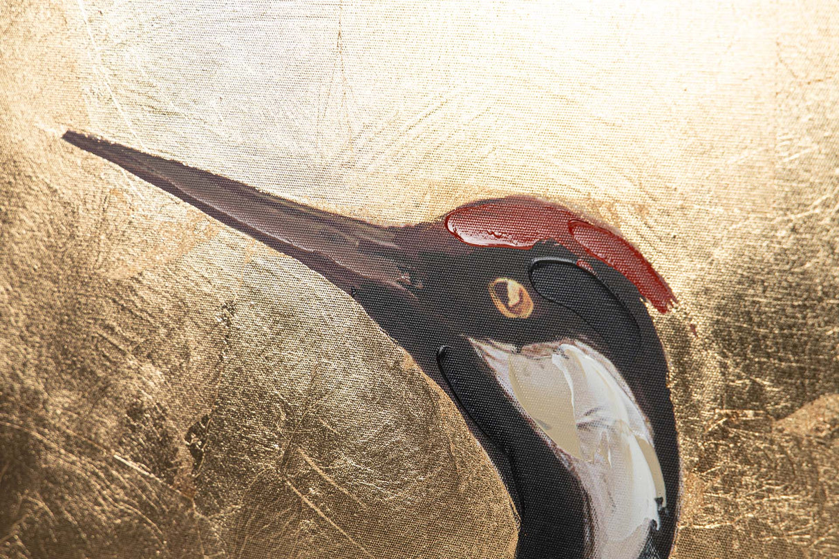CUADRO GARZA FOIL 80x4x120 CM