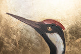 CUADRO GARZA FOIL 80x4x120 CM