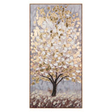 Boîte d'arbre en papier d'aluminium 90x4x180 cm