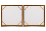 SET 2 CUADROS 80% PINTADO A MANO Y FOIL 80x4x80 CM