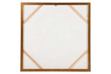 CUADRO FLOR 80% PINTADO A MANO Y FOIL 100x4x100 CM