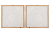 SET 2 LIENZOS FLORES 80% PINTADO A MANO 60x3x60 CM