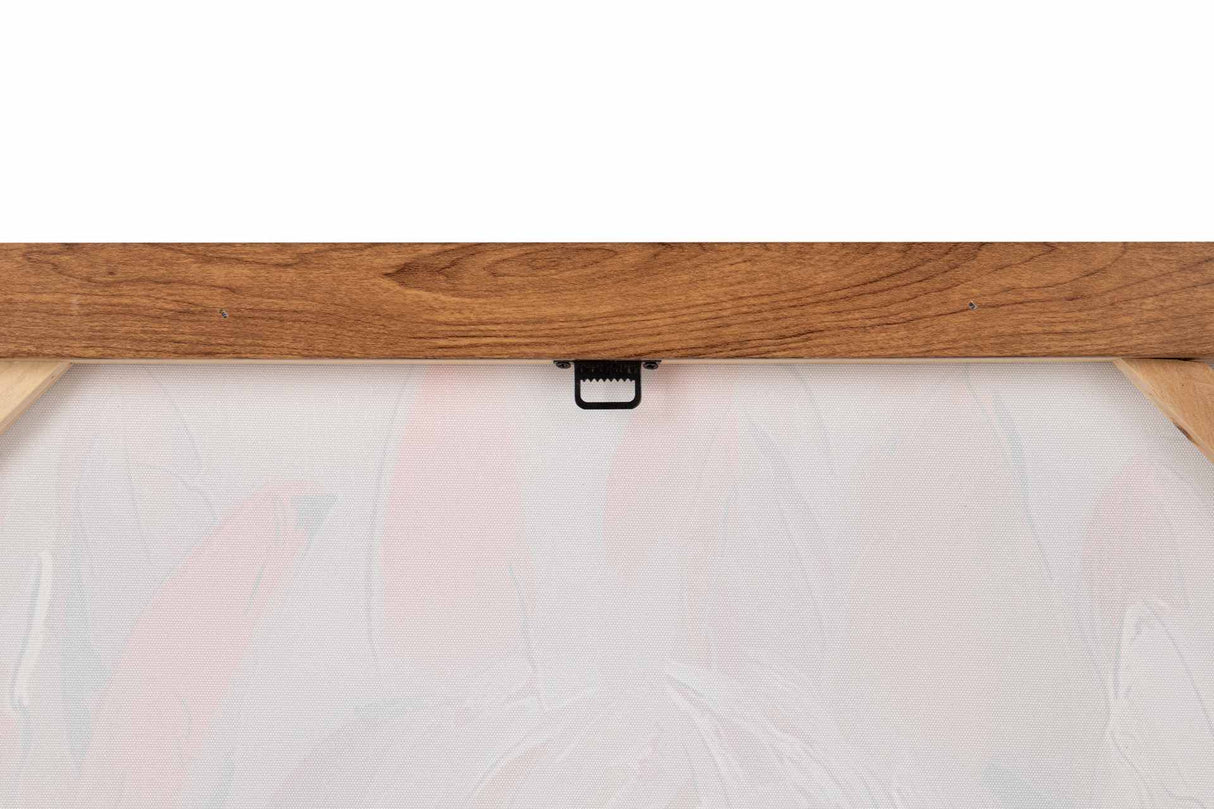 SET 2 CUADROS FLORES 80%PINTADO A MANO 80x4x80CM