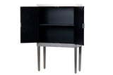 CABINET ALTO MADERA CHAMPAGNE 100x45x160 CM