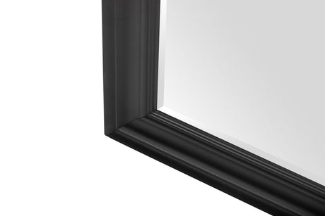 PS Mirror Black 40x120 ext. 49x4x129 cm