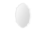 Forme de miroir ovale 40x1x60 cm