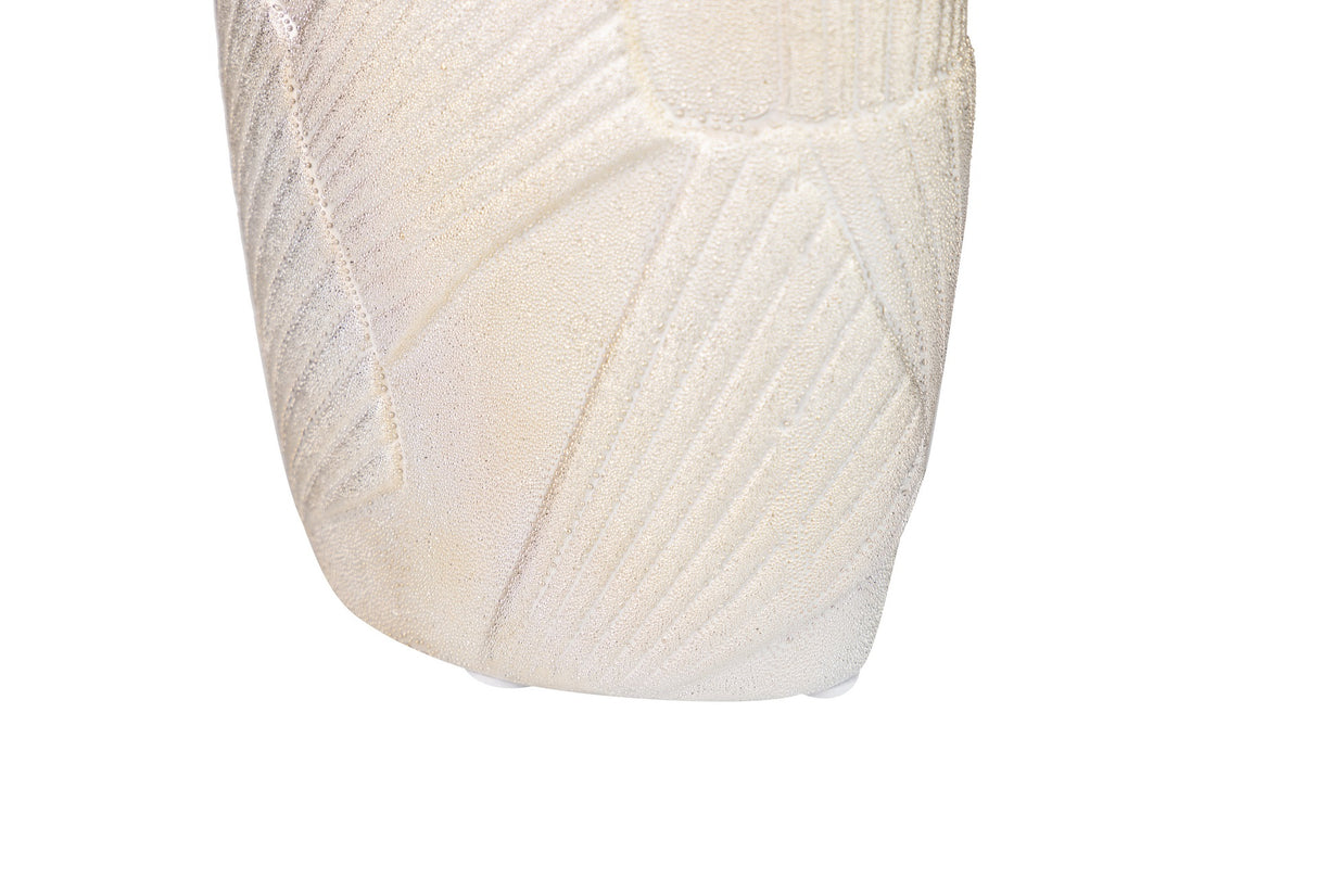 Vasi di ceramica geometrica Champagne 13x6x26 cm