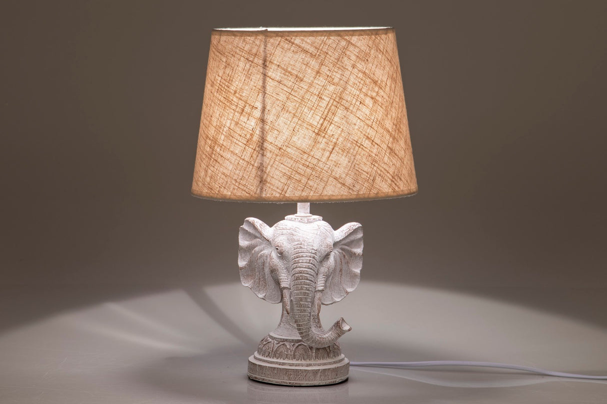 Polysine Elefant Desktop -Lampe 26x26x41 cm